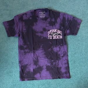 Ashholes Forever Purple Tie-Dye Tee